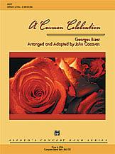 A Carmen Celebration Concert Band sheet music cover Thumbnail